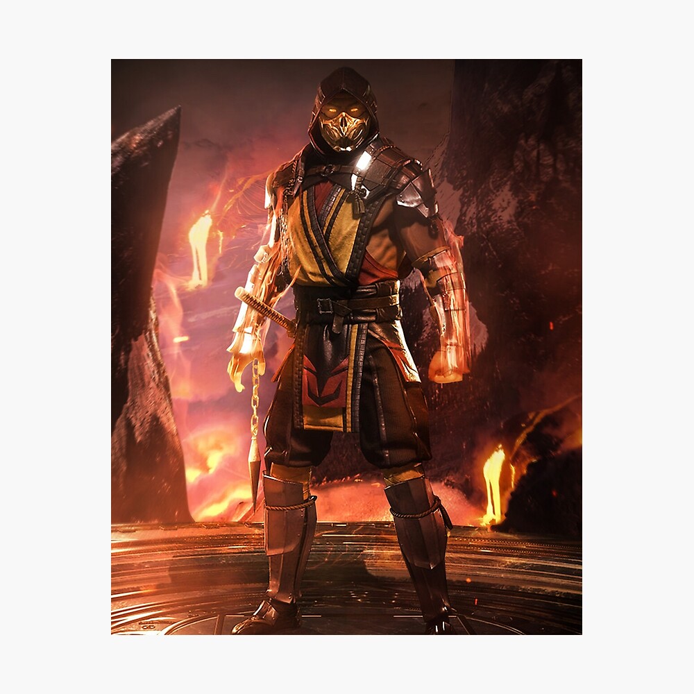 Scorpion Mk11 Poster By Ghostach Redbubble