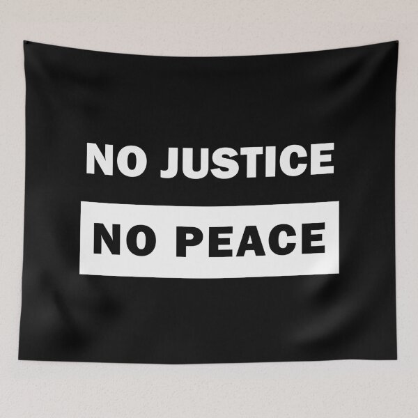Item preview, No justice No peace designed and sold by ValentinaHramov.