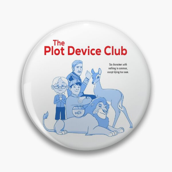 Item preview, The Plot Device Club designed and sold by PopVultureShop.