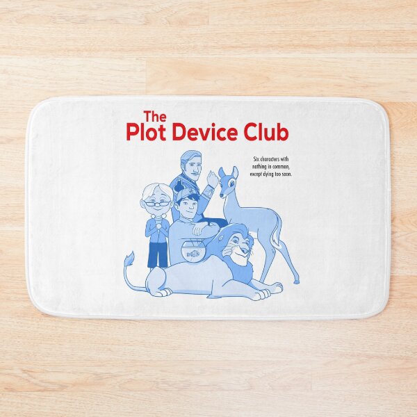 Item preview, The Plot Device Club designed and sold by PopVultureShop.