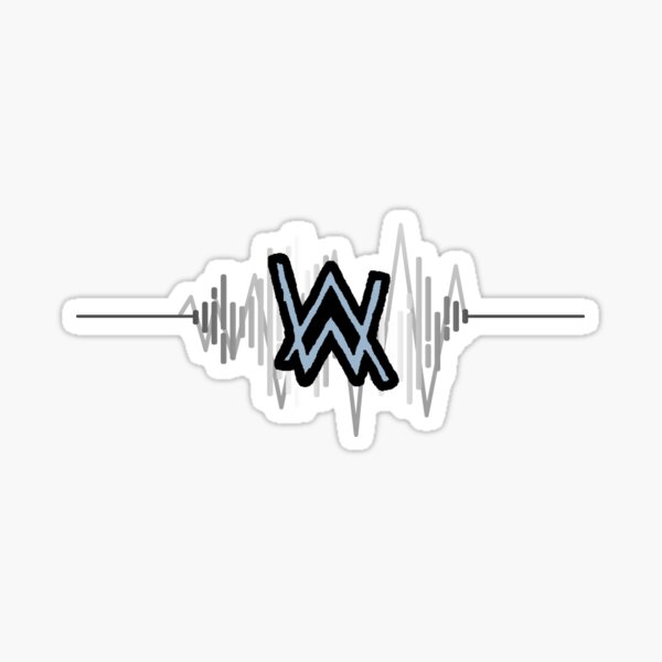 Alan Walker Faded Stickers Redbubble - alan walker faded roblox music id