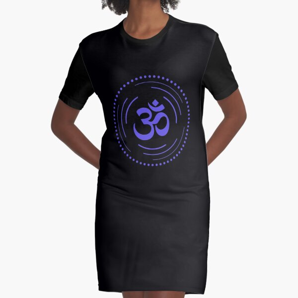 The Principle of Vibration - Shee Symbol Graphic T-Shirt Dress