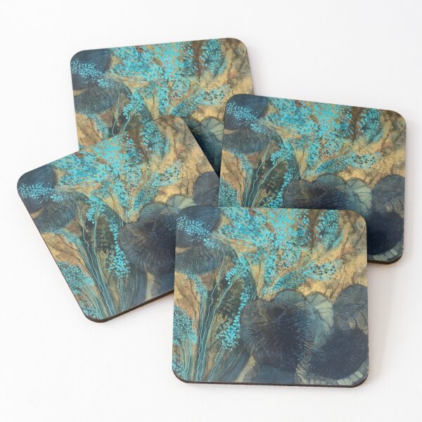 Item preview,  leaves and flowers designed and sold by Nathalie CLEMENT.
