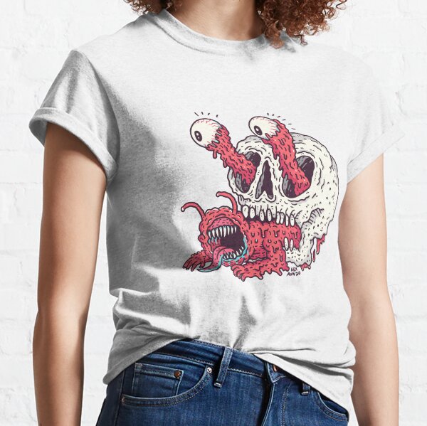 Snail and Skull Classic T-Shirt