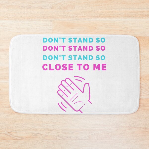 Item preview, Don't Stand So Close To Me Quarantine Life Mask designed and sold by YourgiftShop.