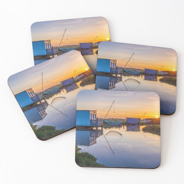 Item preview, Reflection of fisheries on the Louippe in Bouin designed and sold by RobArt-Photo.