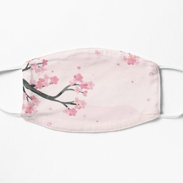 Masque de fleurs de cerisier | Masque d'arbre Sakura | Maquillage de masque d'arbre Sakura Masque sans plis