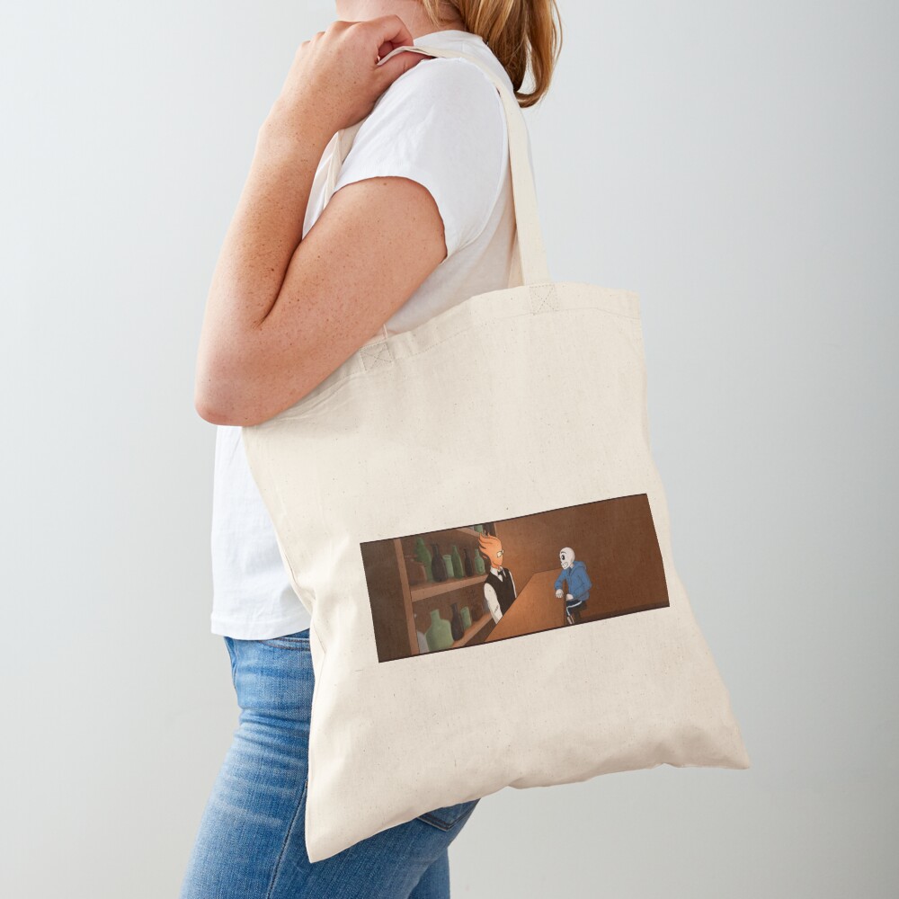Sansby Awkward Silence Tote Bag