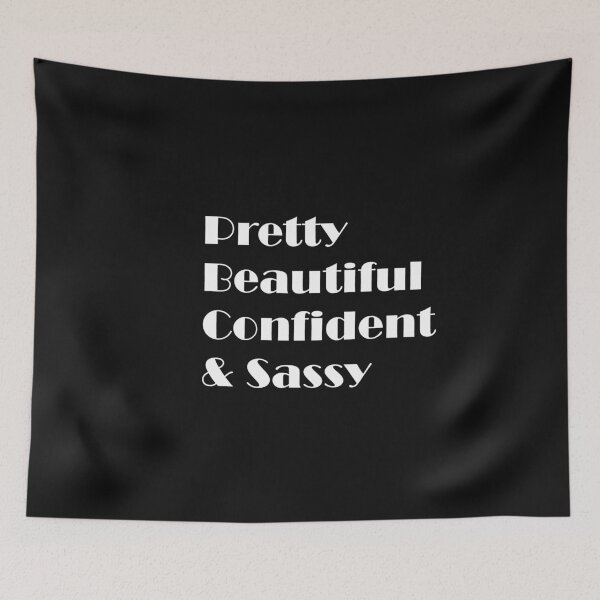 Item preview, Pretty, Beautiful, Confident, & Sassy designed and sold by ThingsByJoy.