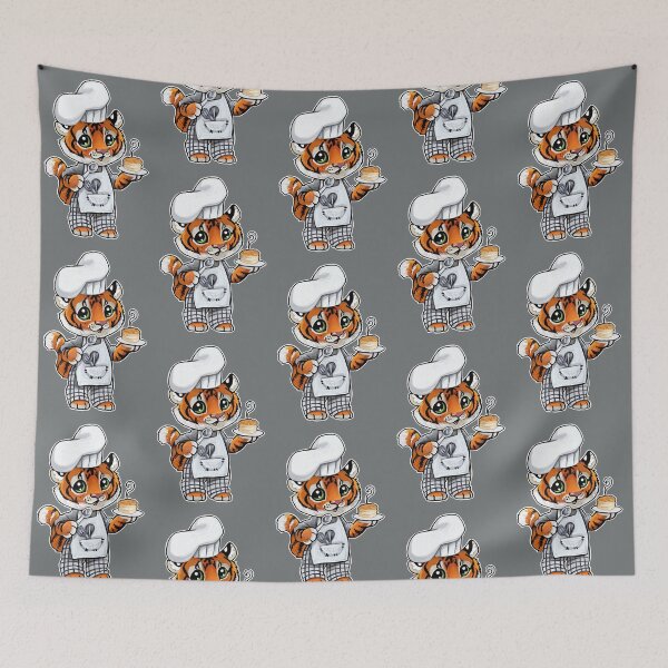 Item preview, Biscuit baking tiger designed and sold by ArtOfBianca.
