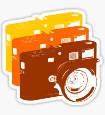 Pegatina Adicto a Leica