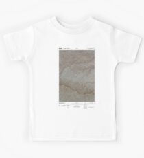 USGS Topo Map Washington State WA Black Rock Spring NE 20110404 TM Kids Tee