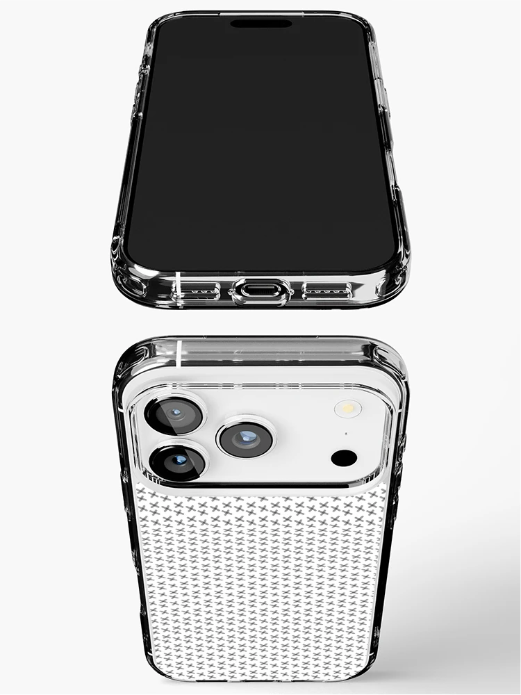 Thumbnail 3 of 5, iPhone Case, x pattern designed and sold by repeatpattern.