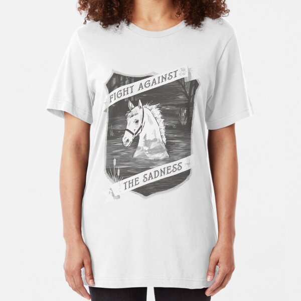 Fight against the sadness, Artax! Slim Fit T-Shirt