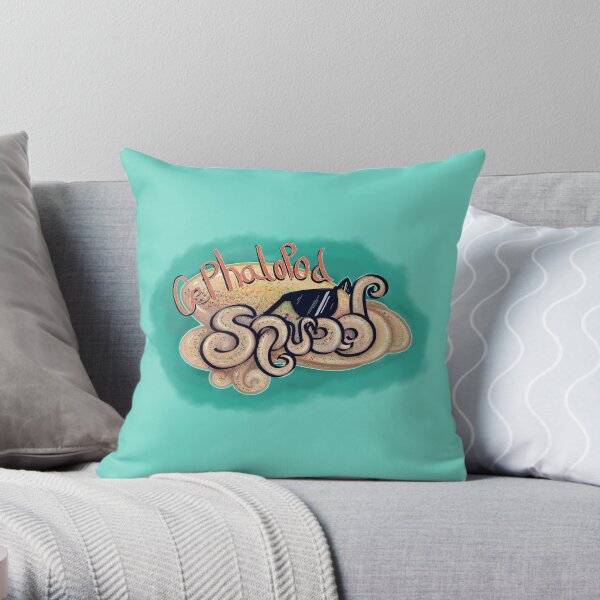 Cephalopod Squad Throw Pillow