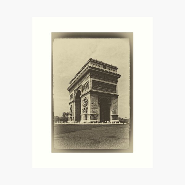 Parisian Postcard - II Art Print
