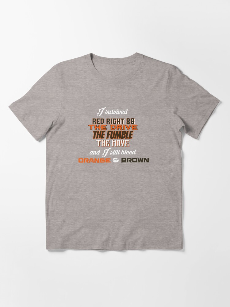 I survived Browns Essential T Shirt for Sale by OhioApparel Redbubble