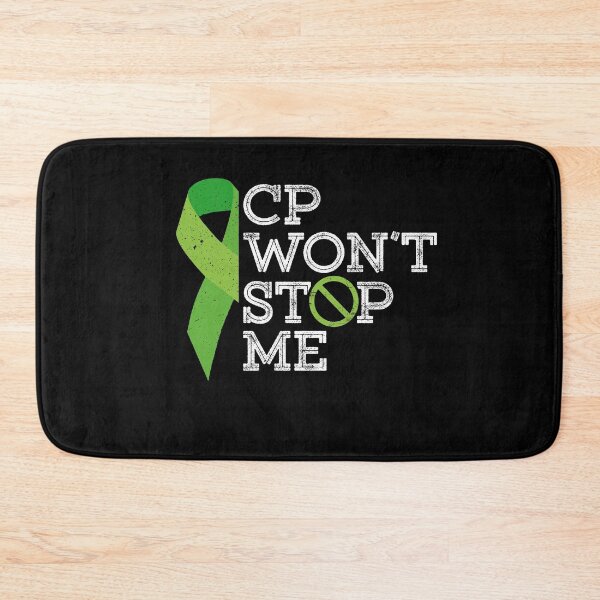 Item preview, CP Won't Stop Me - Cerebral Palsy Awareness Brain Damage designed and sold by Dressed For  Duty.
