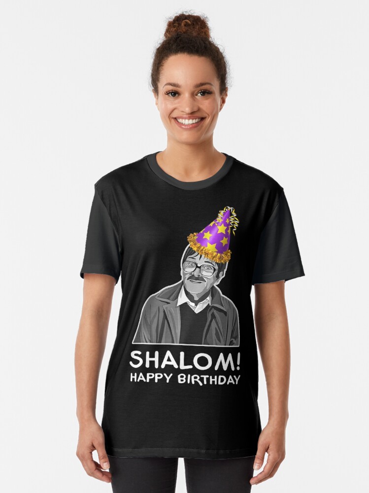 Discover Shalom Jim Birthday Shirt Friday Night Dinner Funny Birthday Gift Graphic T-Shirt