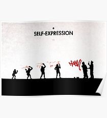 99 Steps of Progress - Self-expression Poster