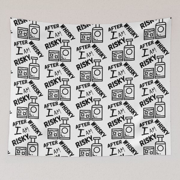 Item preview, After Whisky I am Risky designed and sold by RIVEofficial.