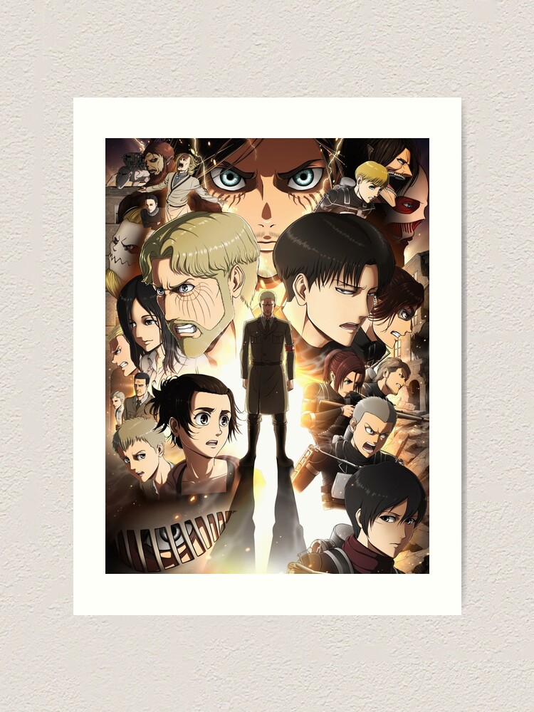 Featured image of post Attack On Titan Season 1 To 4 Poster : She walked with the universe on her shoulders and made it look like a pair of wings.