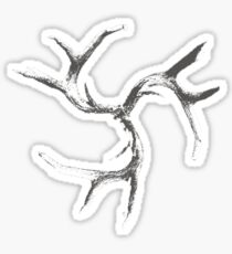 TRI-ANTLER TEE Sticker