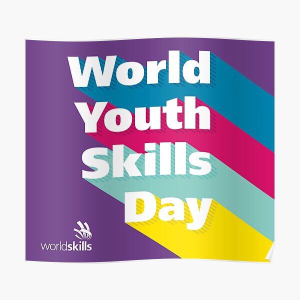 World Youth Skills Day Looking Back Poster By Anieturn Redbubble