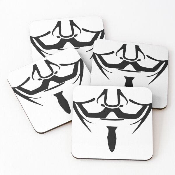 Aperçu de l'œuvre Masque Anonymous - We are anonymous créée et vendue par dualogy.