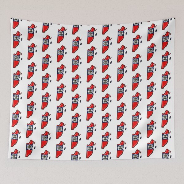 Item preview, Belize Map With Flag of Belize designed and sold by Havocgirl.