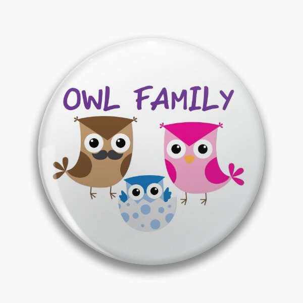 Item preview, owl family design for who love owl. designed and sold by maipadpro.