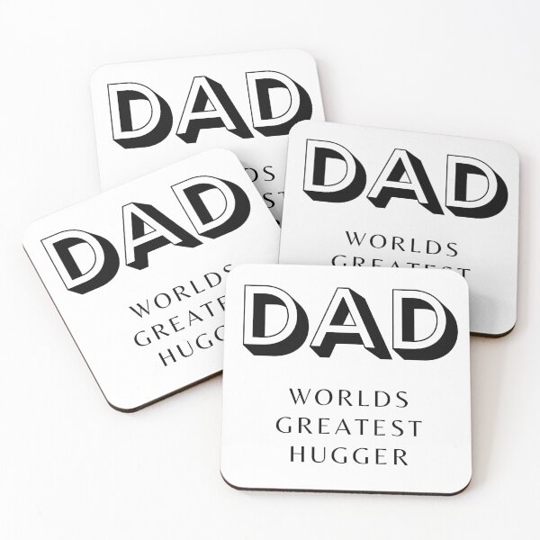 Item preview, Dad World's Greatest Hugger designed and sold by clounewcomb.