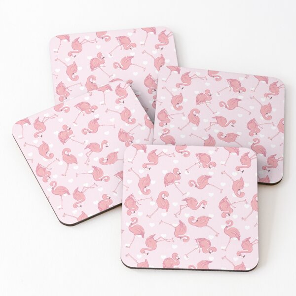 Item preview, Preppy pink tropical flamingo  designed and sold by graphicmeyou.