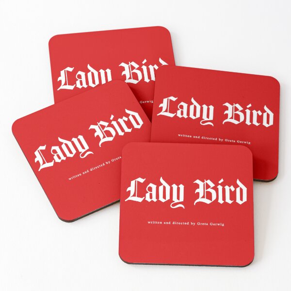 Item preview, Lady Bird directed by Greta Gerwig (Saoirse Ronan) red design designed and sold by cinemartistic.