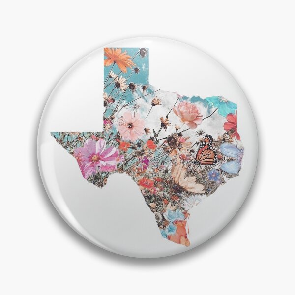 Item preview, TEXAS STATE OUTLINE FLOWERS designed and sold by abbymoriartyy.