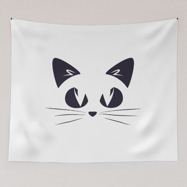 Item preview, Cute Cat Funny Kitten Face Cool Manga Gift for Women Men Girl Boy kids  designed and sold by BCNDesign.
