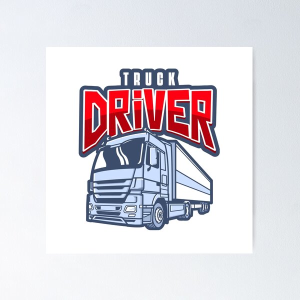 MAN Truck Driver Trucking Trucker Design Essential T-Shirt for Sale by  luvvvvvit