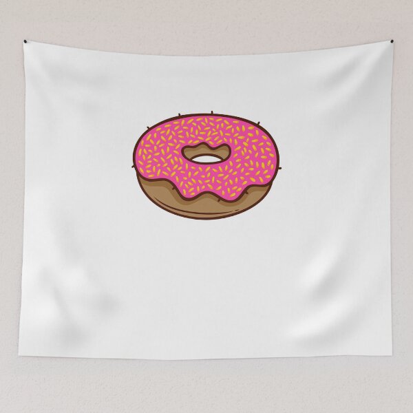 Item preview, Pink frosted Donut designed and sold by graphicmeyou.