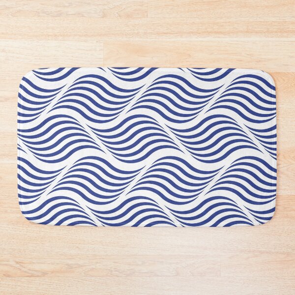 Item preview, Geometric Ocean Waves Pattern designed and sold by lellamars.