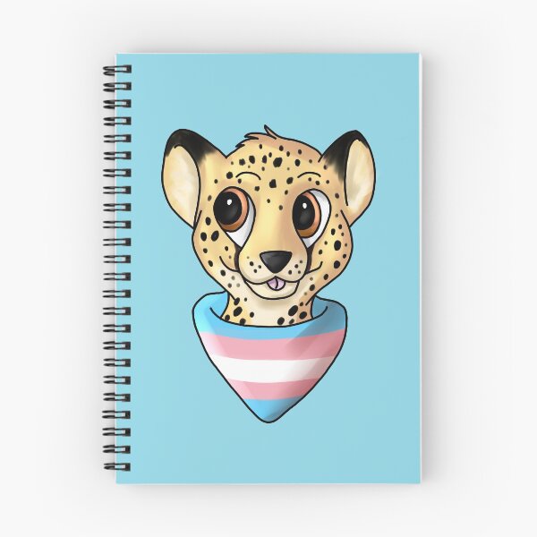 Item preview, Pride Cheetah - Transgender designed and sold by TookFluff.