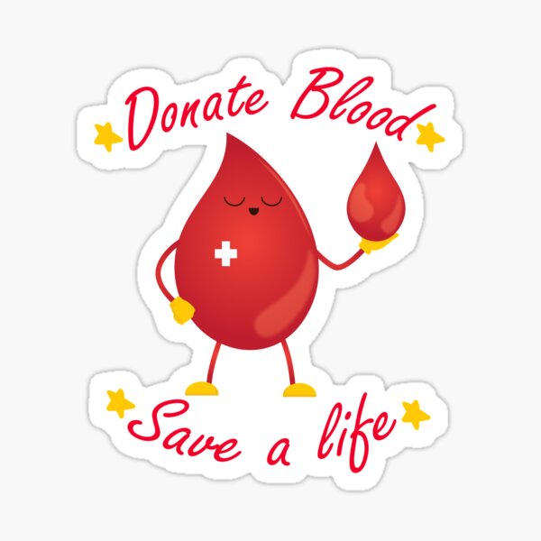 Item preview, Donate Blood, Save a life  designed and sold by YodaShop.
