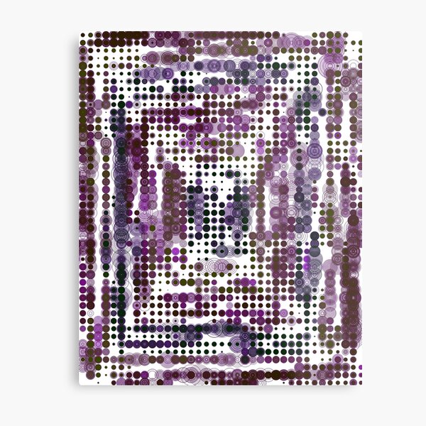 Dark Circles Metal Print
