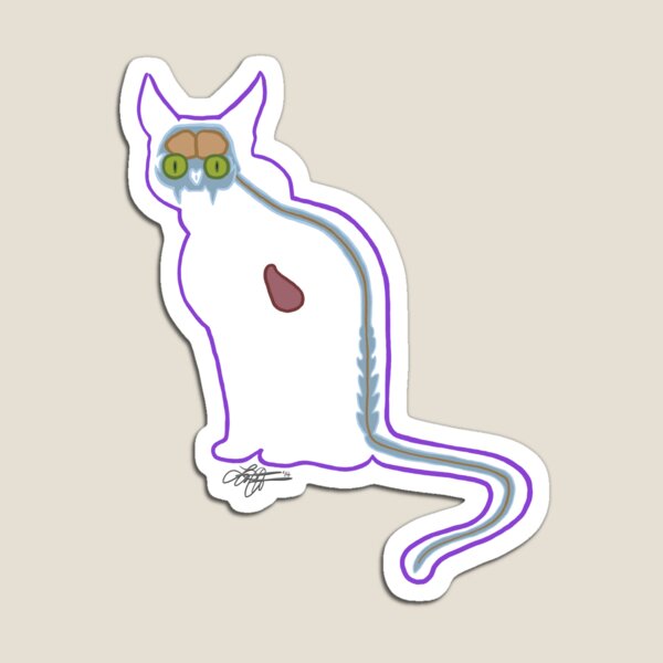 Cat Anatomy Magnet