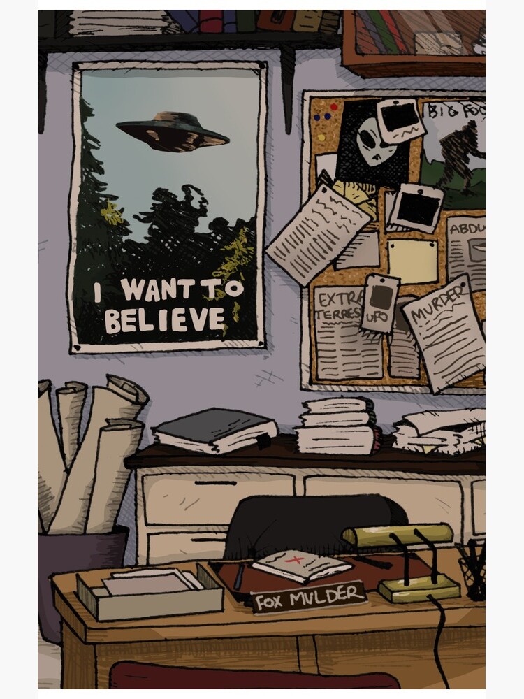 Mulder's Office by DiceBarn