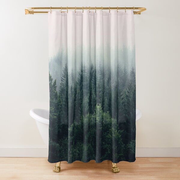 Divertida cortina de ducha con diseño de gato con diseño de tiburón, o -  VIRTUAL MUEBLES