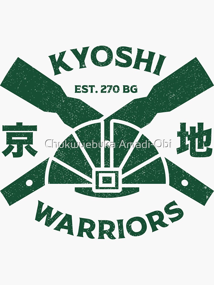 Thumbnail 3 of 3, Sticker, Kyoshi Warriors designed and sold by EbukaAmadiObi19.