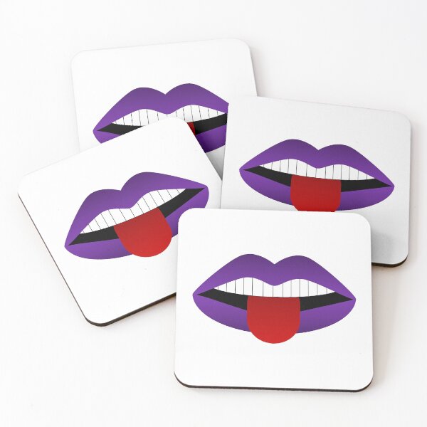 Item preview, Purple lips with tongue  designed and sold by powerpointer.
