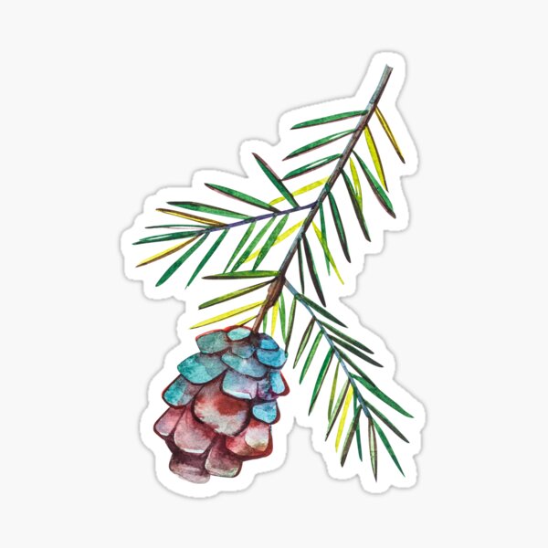 Item preview, Western Hemlock Tree designed and sold by Ann Astro.