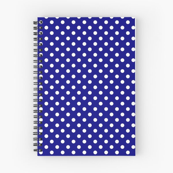 Item preview, Navy Blue with White Polka Dots designed and sold by WearURColors.