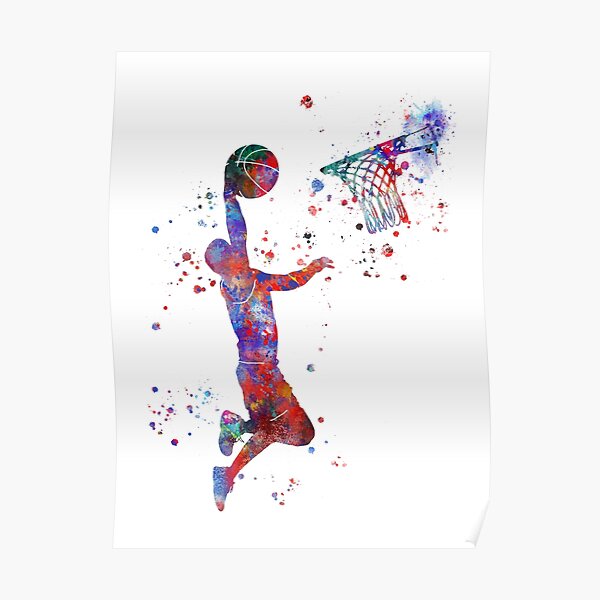 Basketball player Poster